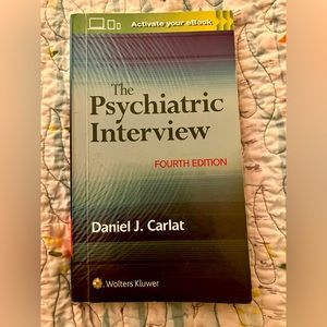 The Psychiatric Interview book by Daniel Carlat